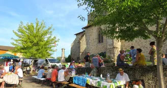 Marché fermier semi-nocturne à Saint-Auvent_1