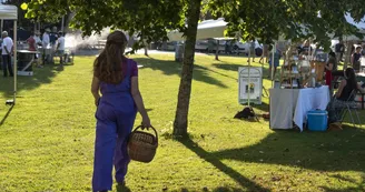 Marché des producteurs de Pays à Vicq sur Breuil.