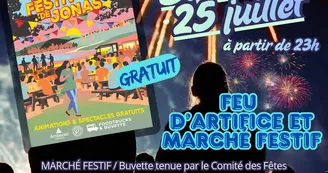 festriv été de jonas : feu d'artifice