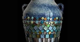 Vase Mosaique