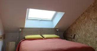 Chambre lit 160cm étage