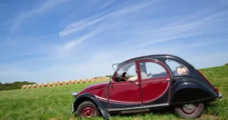 Le petite plaisir vintage: balade en 2 CV Charleston_55