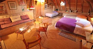 Les Hauts de Fressanges à Vicq sur breuilh - la chambre Grenier_15