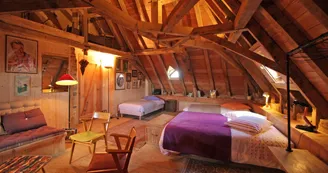 Les Hauts de Fressanges à Vicq sur breuilh - la chambre Grenier_12 Les Hauts de Fressanges à Vicq sur breuilh - la chambre Grenier_12