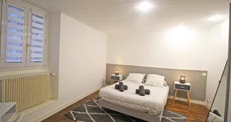 La Maison Haussmannienne à Limoges en Haute-Vienne (Nouvelle Aquitaine)- chambre 3 - 2ème étage_19