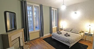La Maison Haussmannienne à Limoges en Haute-Vienne (Nouvelle Aquitaine)- chambre 1 - 1er étage_10