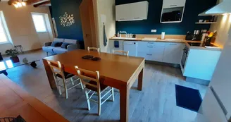 Le gîte à la campagne à Chassagnas sur la commune de La Croisille Sur Briance en Haute-Vienne - cuisine repas_9
