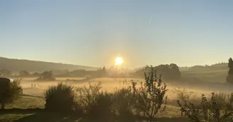 Environnement magique sous cette belle lumière