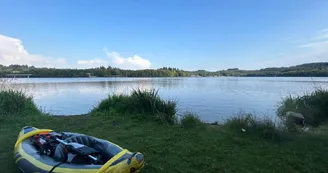 Canoê au lac de St Pardoux