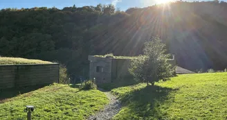 Accès au gîte Le Ruisseau