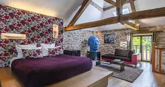 Villa Le Pavillon Suite parentale à l'étage