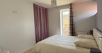 chambre lilas 1clos des hirondelles limousin