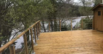 Terrasse sans vis à vis vue sur 