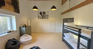 Les Granges du Tais à Ambazac en Haute-Vienne (Nouvelle Aquitaine) - chambre 1 dortoir_30