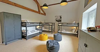Les Granges du Tais à Ambazac en Haute-Vienne (Nouvelle Aquitaine) - chambre 1 dortoir_28
