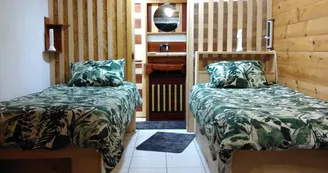 ChambreN°1 RDC chambre et douche