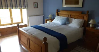 Chambre double bleu