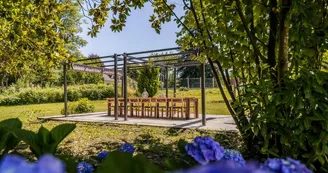 Chambre Villa Verte terrasse