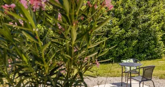 Chambre Villa Verte jardin