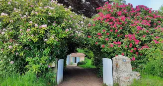 Bienvenue, entrée de la propriété