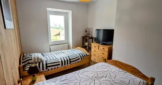 Gite du Clos du Got à Saint Yrieix La Perche en Haute-Vienne - la chambre de l'étage_15