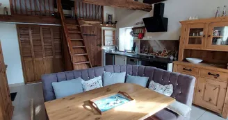 Espace repas banquette