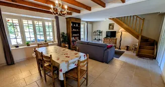 Gite de la Petite Lisonne - commune de Marval en Haute-vienne - Limousin - séjour salon_13 Gite de la Petite Lisonne - commune de Marval en Haute-vienne - Limousin - séjour salon_13