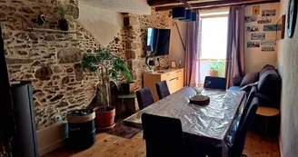Maison Atypique Médiévale - Salon