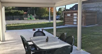 Gîte l'UNIK - terrasse pergola