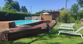 Cabane avec bain nordique