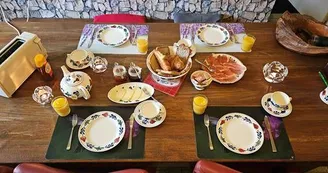 L'enclos du Bélier - petit déjeuner chambres d'hôtes