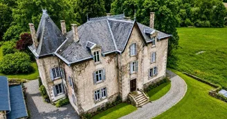 Chateau vue aérienne