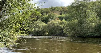 Parcours de pêche de Farebout en amont de Beaufort à Saint Léonard de Noblat en Haute-Vienne