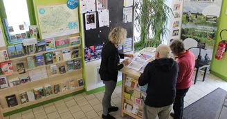 Accueil à l'Office de Tourisme de Noblat