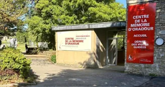 Accueil provisoire (extérieur - entrée principale parking)