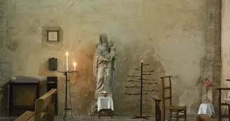 Statue église Sainte-Croix