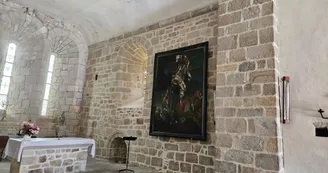 Tableau église de La Chapelle Montbrandeix 2
