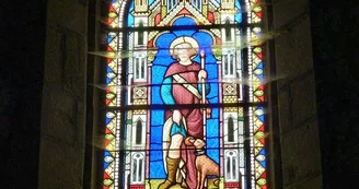 Vitrail représentant Saint-Roch_3