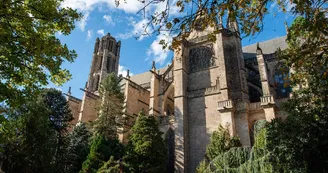 Cathédrale Jardin Ville de Limoges
