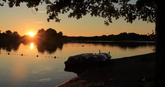 Plan d'eau de Videix - coucher du soleil_6 Plan d'eau de Videix - coucher du soleil_6