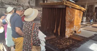 Basserie où trempent les peaux