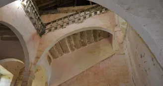 Escalier monumental XVIIème siècle du Couvent des Carmes