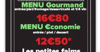 TARIFS RESTAURATION