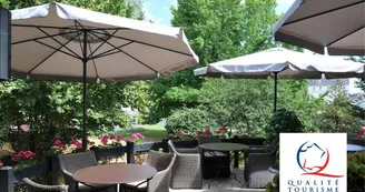 terrasse, Hôtel restaurant Comodoliac Saint-Junien