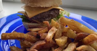 Burger frites 