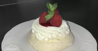Pavlova framboise 