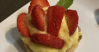 Tarte aux fraises 