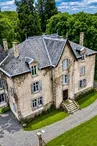 Chateau vue aérienne