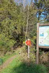 Panneau d'information du Bois de Lifarnet à Saint-Léonard de Noblat